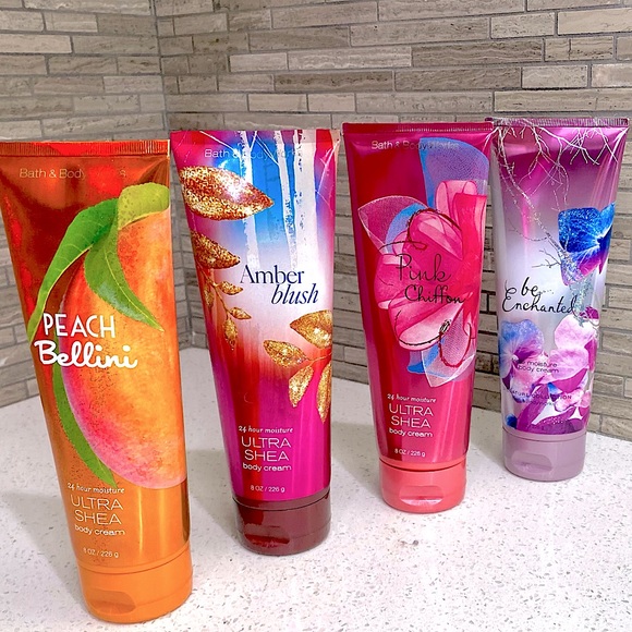 4 Bath & Body Works Ultra Shea body creams